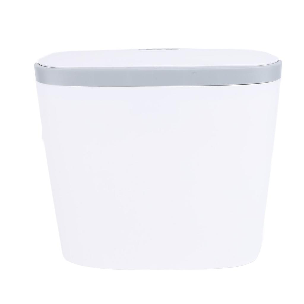 Smart Motion Sensor Trash Can 26cm Wide Opening Battery Powered Automatic Touchless Lid Garbage Can 14L