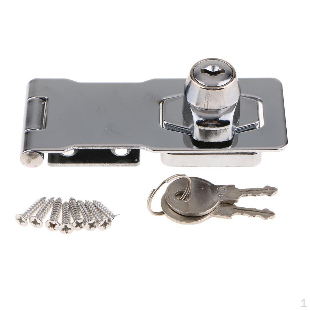 Door with Key Stainless Closet es er Latch