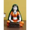 Resin Woman Statue Playing Harmonium Showpiece for Home Decor Living Room Bedroom Office Desk Table TV Unit | Womens Day Gift for Ladies