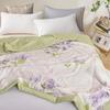 Jieliya Lavender 100% Cotton Summer Quilt