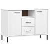 VidaXL Buffet with Legs, Sideboard with Storage, Cupboard with Compartments and Drawers, Living Room Furniture, 351020