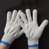 Brand New Durable Protective Gloves Cotton Thread Gloves Work Thick Nylon White Yarn Wear Resistant Cotton Thread Gloves