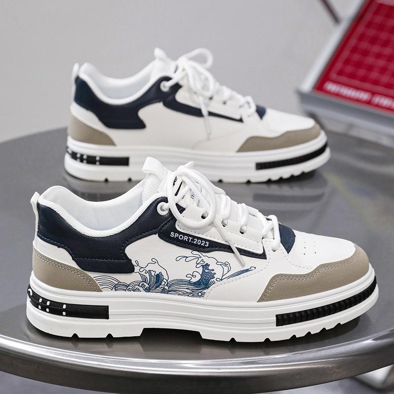 

Guochao board shoes 2024 winter new breathable casual low-top shoes youth men s shoes sports students casual trendy shoes 39