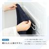 Asvel Lux MG Bath Towel and Bath Mat Hanger, Space-Saving, Curved, Magnetic, White, with Non-Slip Feature, A5750