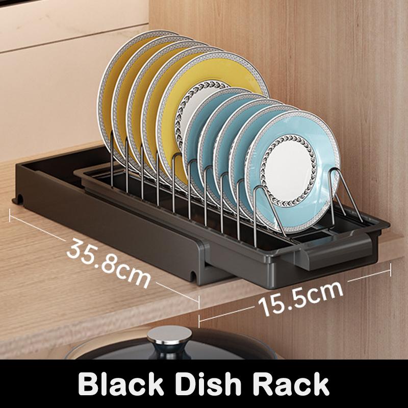 Rack Draining Storage Shelf Kitchen Utensil Holder Countertop Drainer Space-Saving Dryer Rack For Dishes Cups Plate Dish Drain