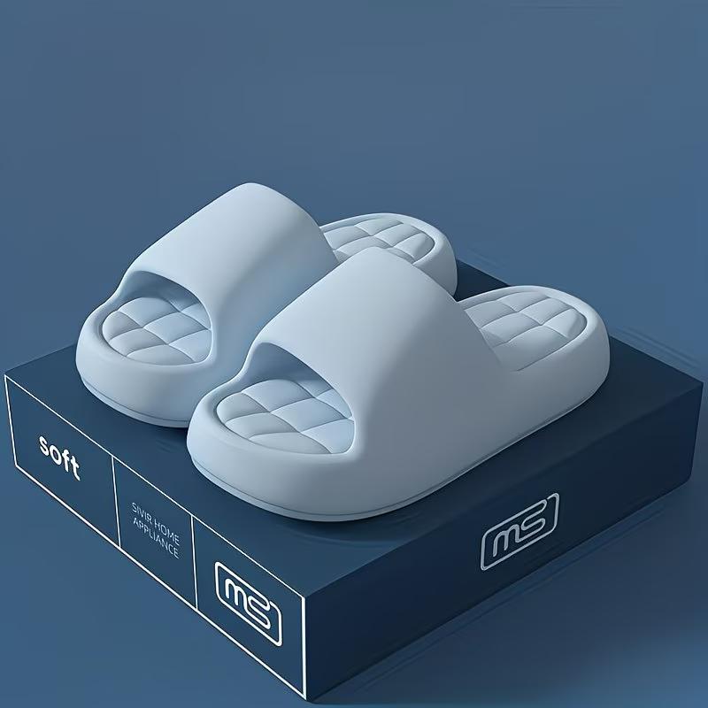 Women'S Cloud Slippers with Ultra-Soft Cushioning EVA Soles, Lightweight Non-Slip Pillow Sandals, Suitable for Indoor and Outdoor Use, Women Shoes
