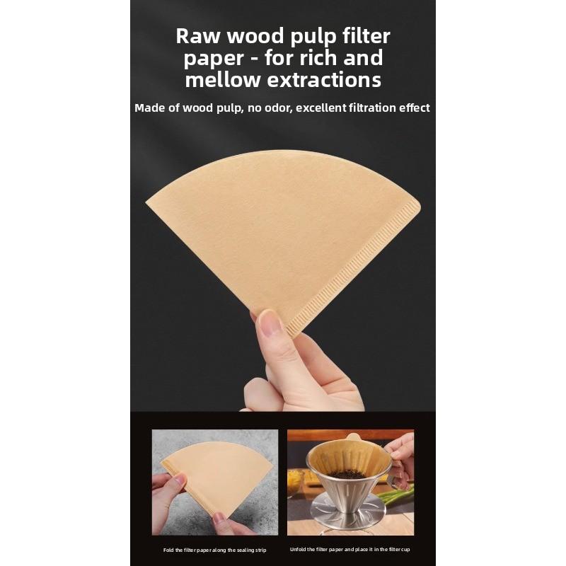 V60 Coffee Filter Stainless Steel 304 Coffee Set Equipment - Filter Cup Funnel Drip