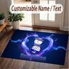 Custom Rug BIRMINGHAM CITY Pattern Print Name Text Soft Non‑Slip Floor Carpet for Home Indoor Decoration
