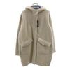 unused DIESEL wool blend Stainless collar coat M White system Women Used