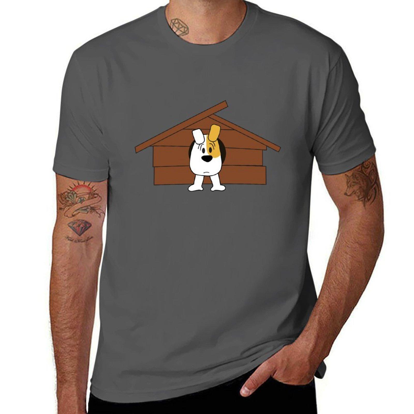 

Reksio doggie, Bolek & Lolek T-Shirt cotton t shirt man man t shirt cotton high quality T-Shirt 4XL