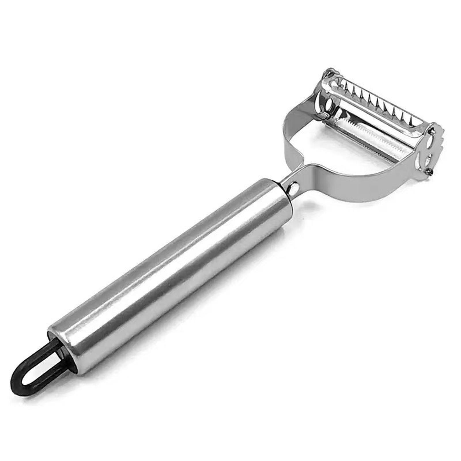 Stainless Steel Multi Function Peeler Fruit Vegetable Potato Shredder one size
