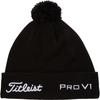 Titleist Tour Pom Pom Beanie for Men, Black