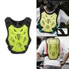 Breathable Motorcycle Armors Vest Impact Resistant Design Adjustable Straps Chest Armors For Customized Fit And Protection