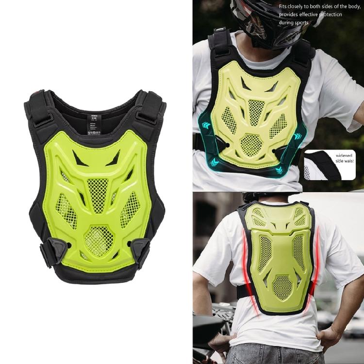 Breathable Motorcycle Armors Vest Impact Resistant Design Adjustable Straps Chest Armors For Customized Fit And Protection