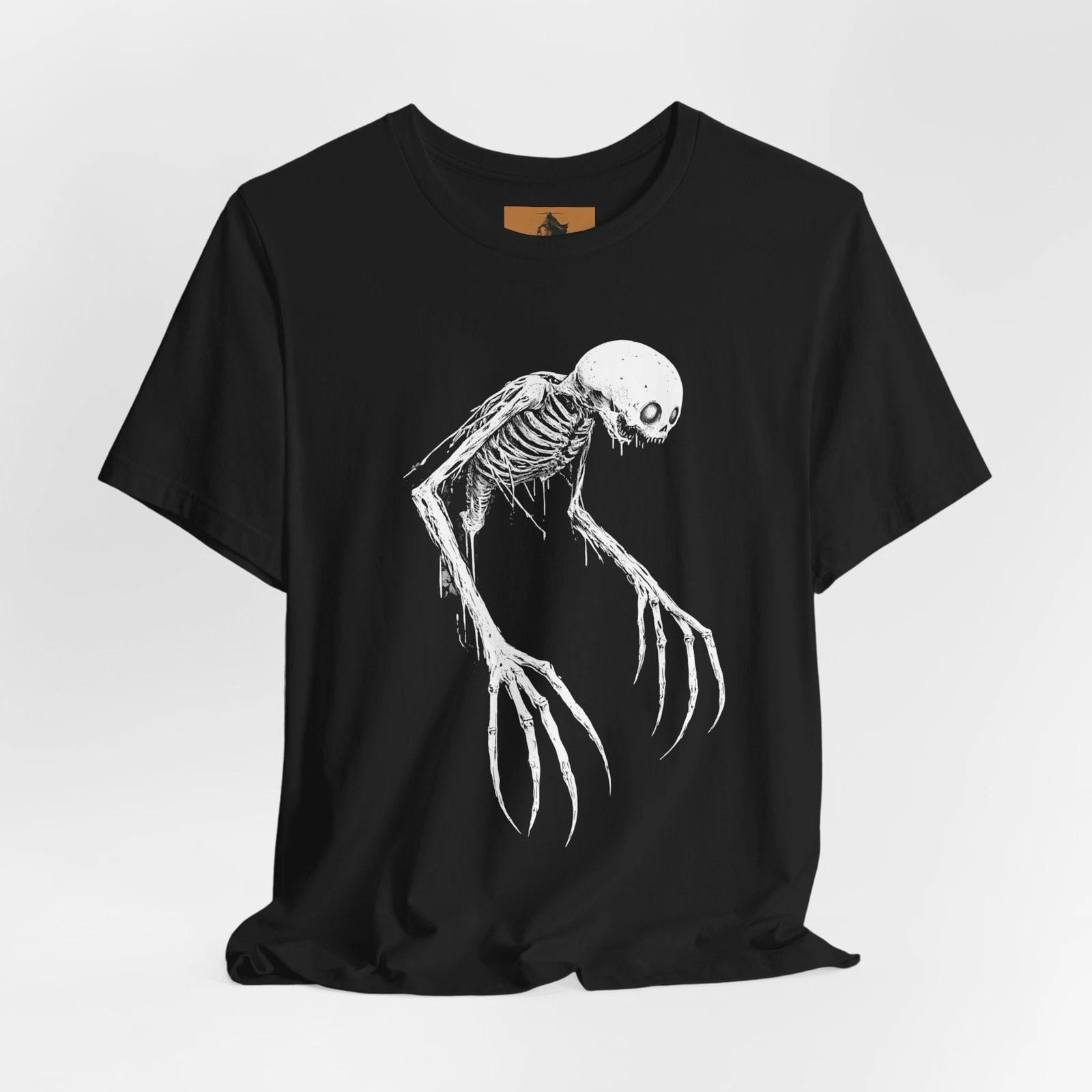 The Rake Creature T-Shirt – Horror Cryptid Tee for Dark Mythology Fans 2XL