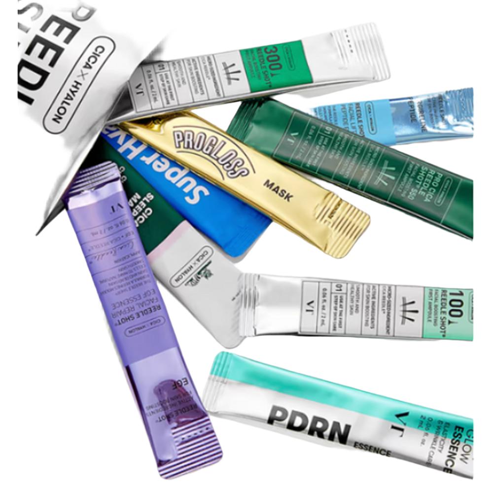 VT Reedle Shot Limited Set (Reedle Shot 2ml 100·300·S50 + Essence 2ml 3 Types + Sleeping Mask 4ml 3 Types) 2ml × 11ea / 4ml × 3ea (14ea)