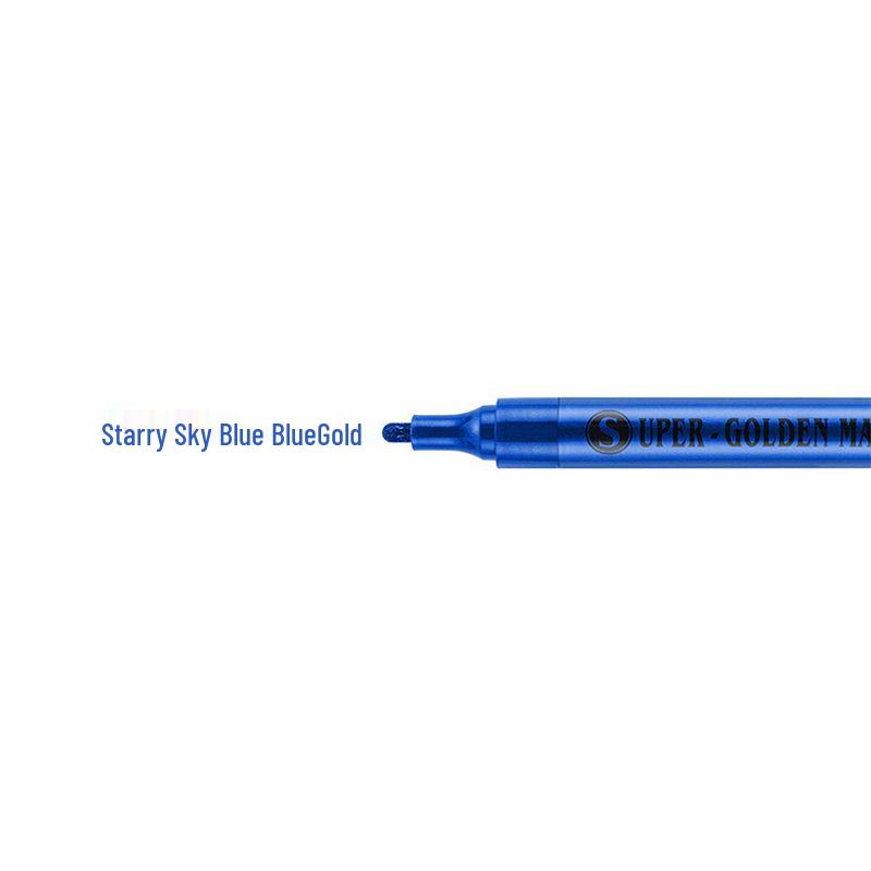 

Vibrant Oil-Based Markers: Quick-Drying, Waterproof, With Pen Holder, Hangable, Non-Washable