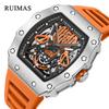 Men'S Watch Wine Barrel Sports Mechanical Watch Burst 341