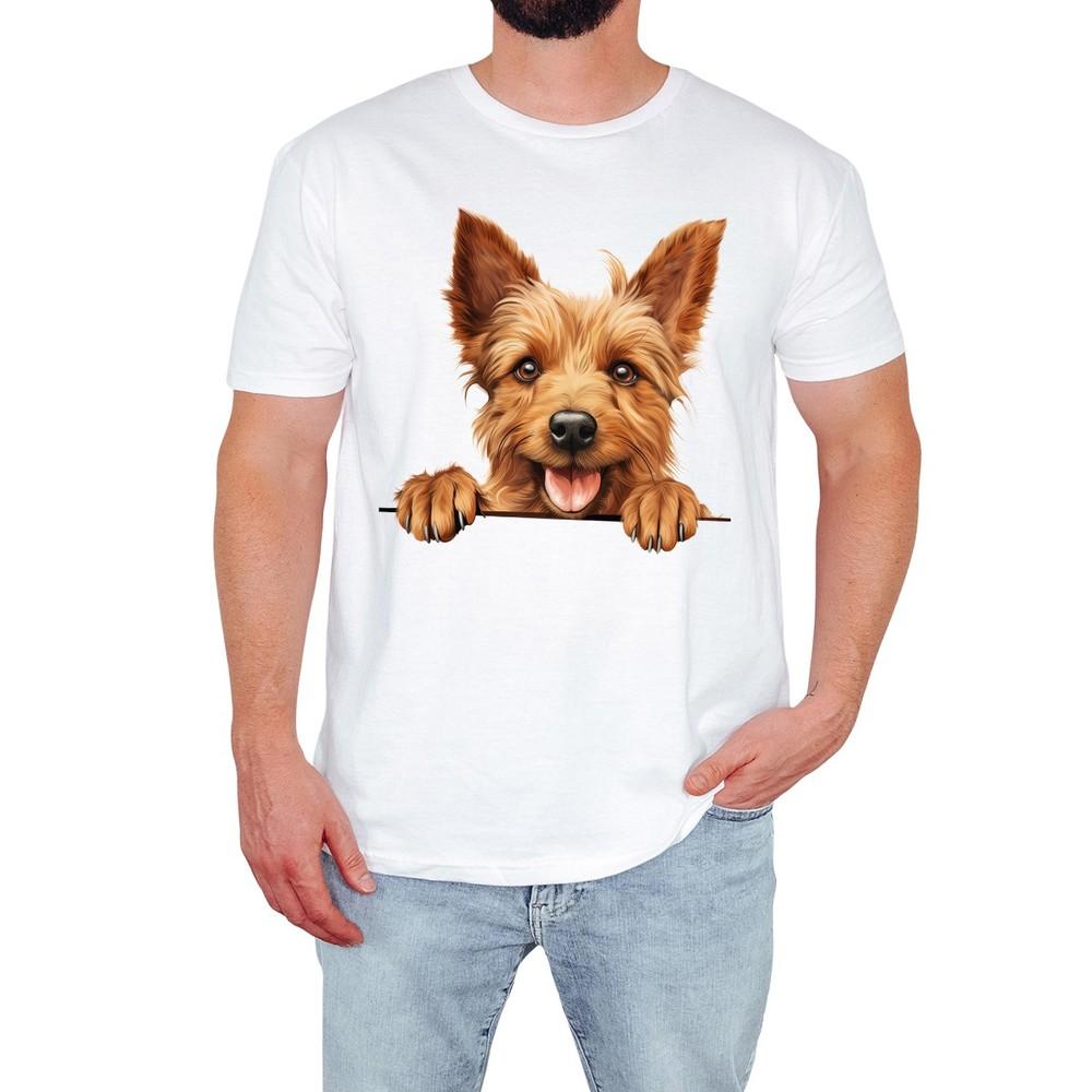Cute Dog Lover Mens TShirt Gift For Dog Owner Present
