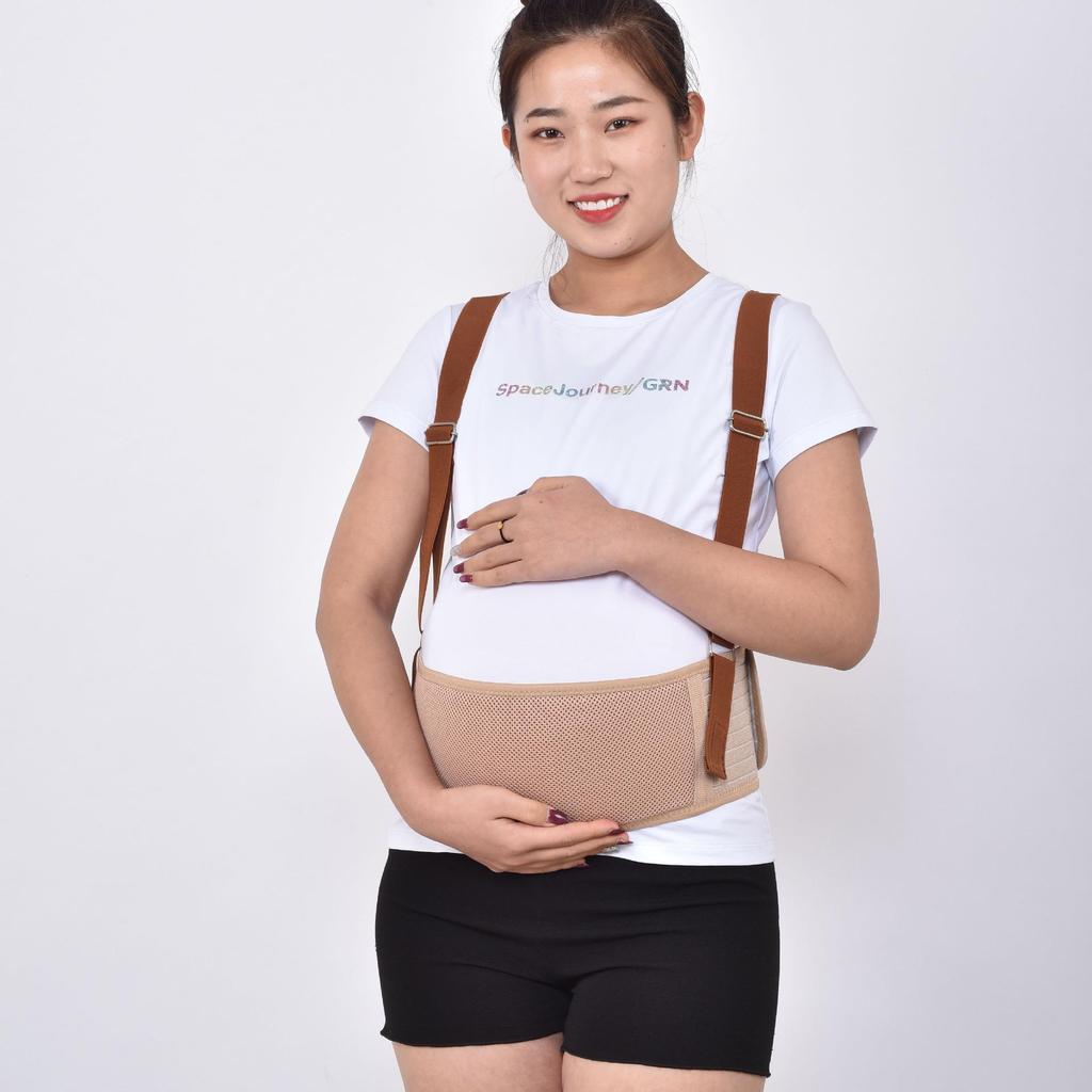Breathable Mesh Elastic Maternity Support Belt - Prenatal Abdominal & Pelvic Girdle Waistband