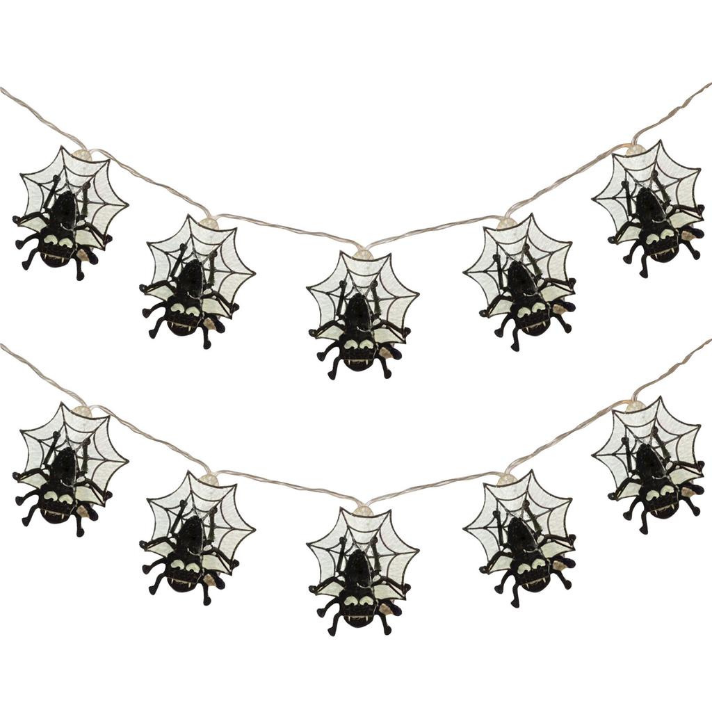 LED Halloween Indoor String Lights - Spooky Multicolor Decor For Haunted Houses, Parties, And Seasonal Displays