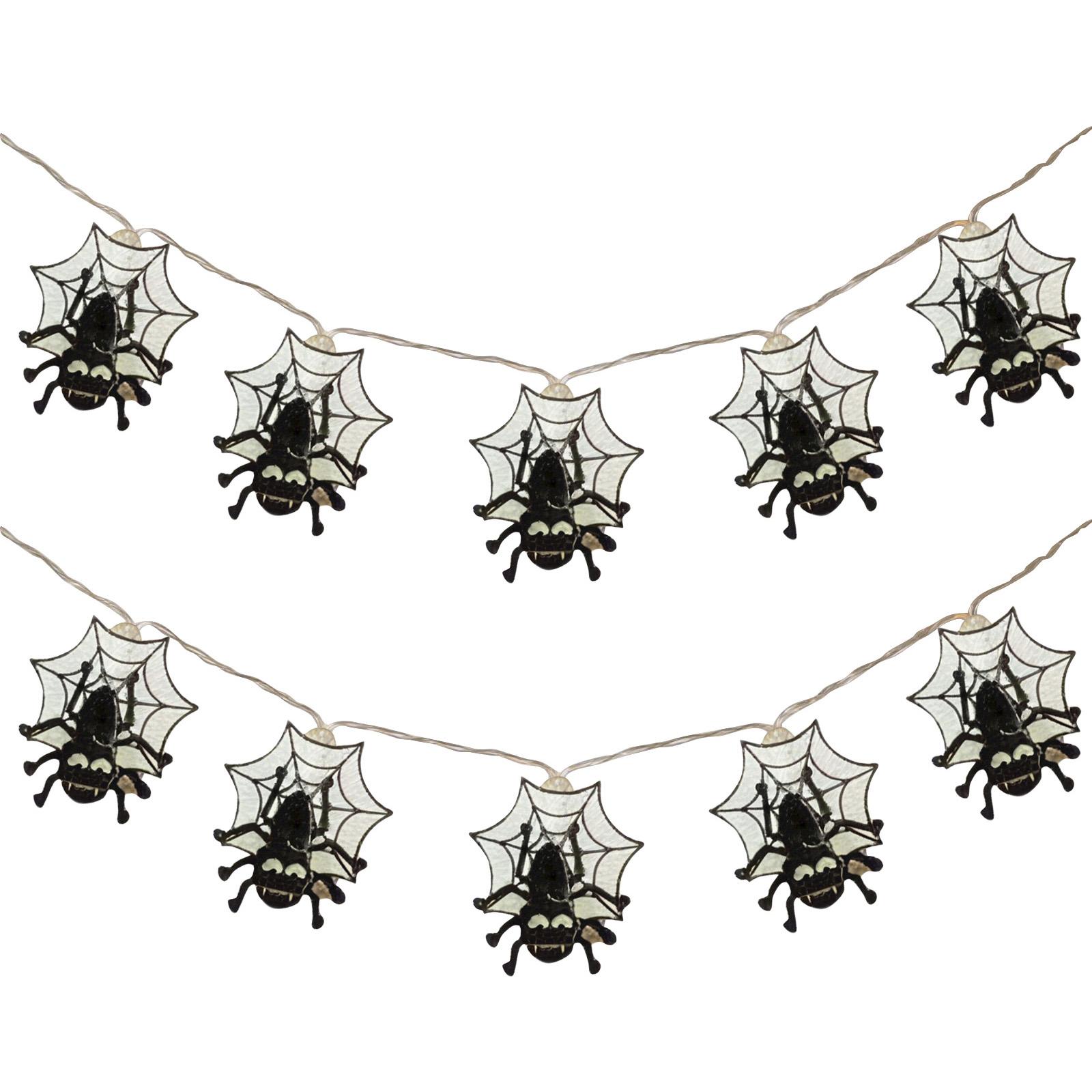 

LED Halloween Indoor String Lights - Spooky Multicolor Decor For Haunted Houses, Parties, And Seasonal Displays One Size