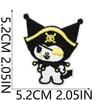 Japanese Anime Character Embroidery Cloth Sticker Bag Dressing Patch Sticker Cartoon Dog Embroidery Sticker Clothes Decoration Embroidery Stamp