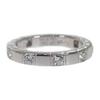CARTIER  B4048400 #7(JP Size) ring K18 white gold/diamond Women