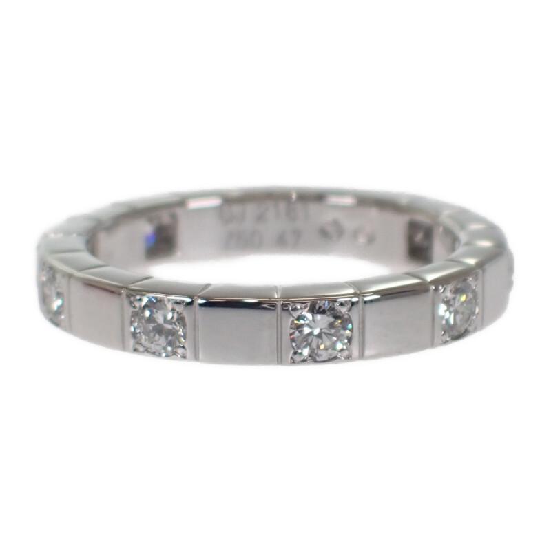 CARTIER B4048400 #7(JP Size) ring K18 white gold/diamond Women