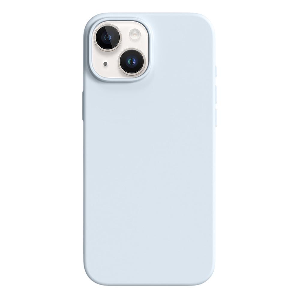 For iPhone 14/13 Case Ultra Thin Liquid Silicone+PC Anti-Scratch Phone Cover