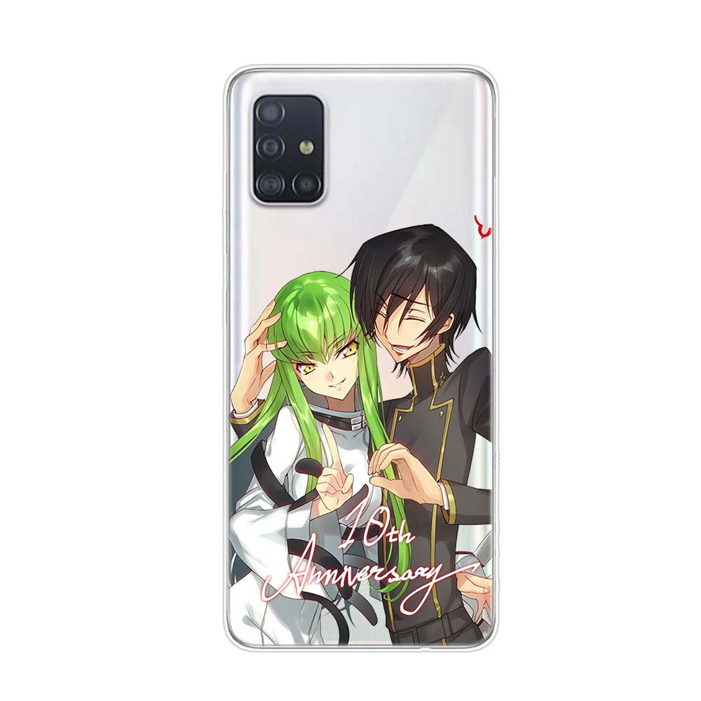 Anime Code Geass Lelouch For Samsung Galaxy A01 A11 A12 A22 A21S A31 A41 A42 A51 A71 A32 A52 A72 A02S Silicone Phone Case