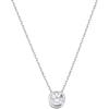 Collier - AMEN - Argent 925 - Zircon blanc - Longueur 40+5 cm - Femme
