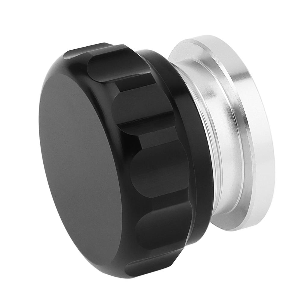 Universal 1.5 Inch Aluminum Alloy Weld Billet Filler Neck Cap for Fuel Water Oil Tank Black