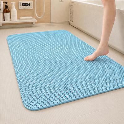 Bath Shower Sheet for Hollow Suitable for Bathroom Floors Mat, Mat, Non-Slip Bathroom, H-Shaped Structure, PVC, Quick-Drying, Water-Draining,