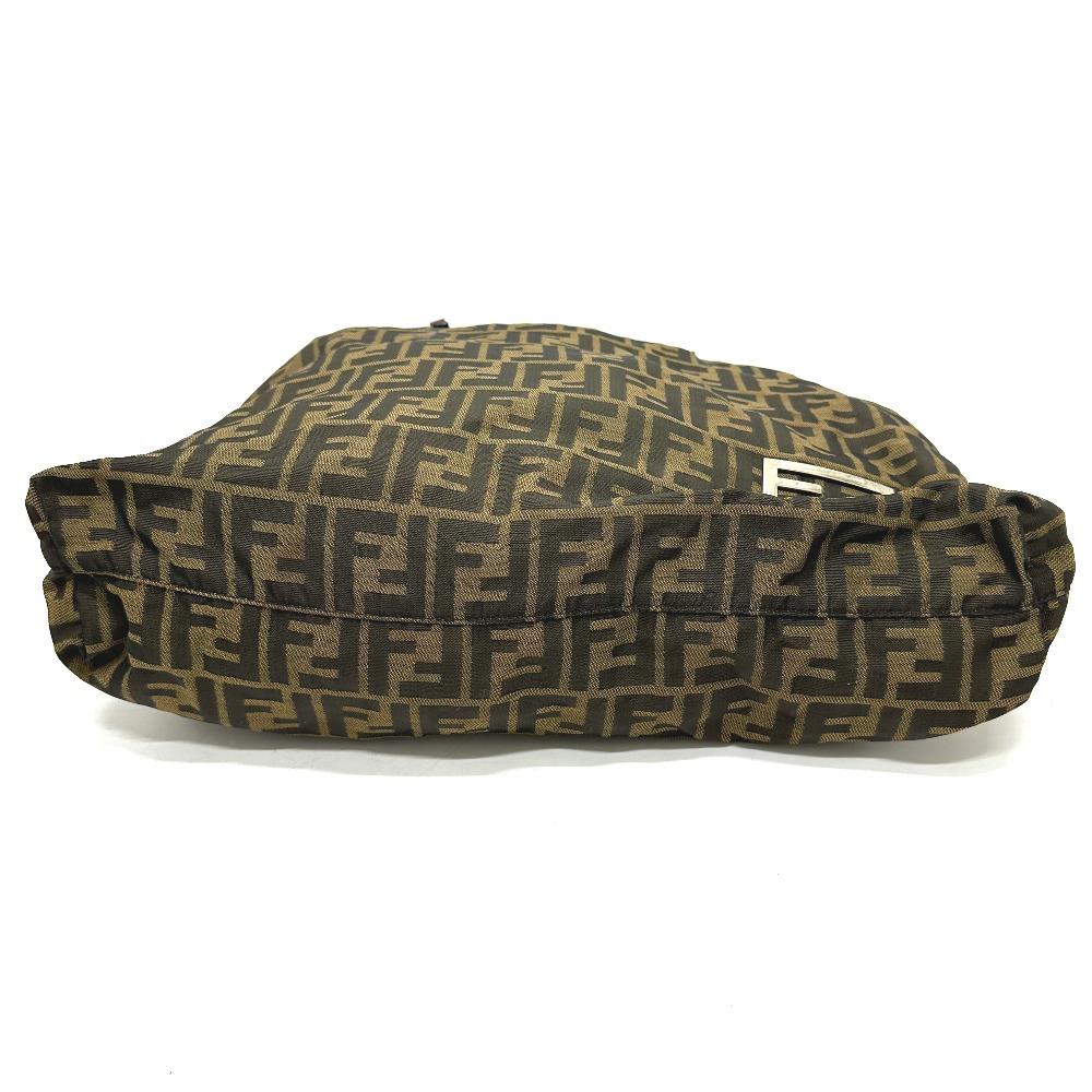 Fendi Zucca Pattern Logo Hardware Hand Bag, All-Over Print Shoulder Bag Tote Bag