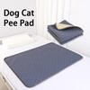 Dog Urine Pad Absorbent Pet Pee Mat Reusable Blanket Washable Puppy Cat Training Pad Non-slip Easy To Dry Cat Dog Bed Pee Mat