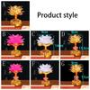 220V Buddhist Lamp LED Night Light Buddhist Prayer Lamps Lotus Flower Lamp  Wedding