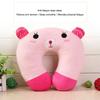 Breathable Travel U Shape Neck Pillow Lightweight Compacts Cartoon Animal Cushion For Airplanes Car And Office Comfort