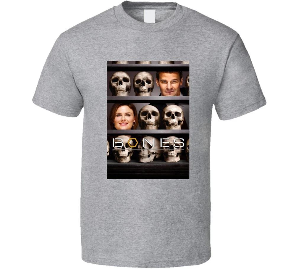Bones Tv Show Tee American Police Television Series T Shirt M