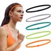 Sport-Stirnbänder Atmungsaktive Haarbander Elastische Schweißabsorbierende Bänder Fußball Tennis Kopfband für Männer und Frauen