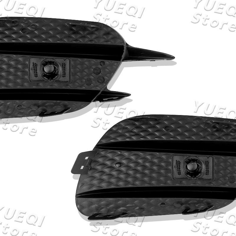 2138856700 2138856800 Car Front Bumper Grille Fog Lamp Cover For Mercedes Benz E300 E350 E400 E450 E43 AMG 2017-2020 W213 W238