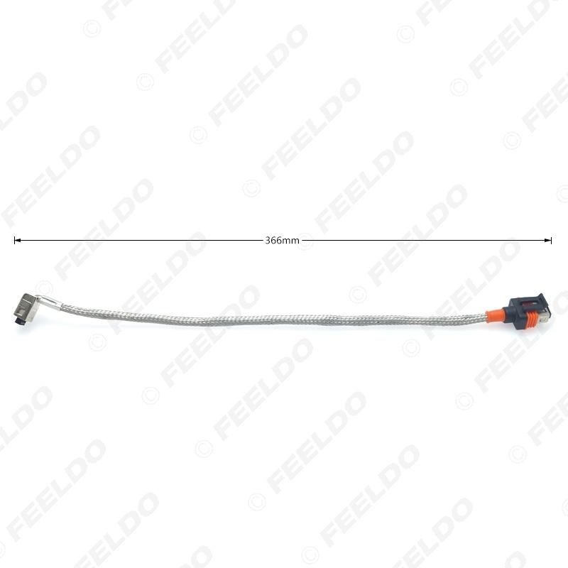 

FEELDO 1PC Car HID Xenon Light D1S D1C D1R High Voltage and Shielded Wire Harness Cable for D1 Ballast Bulb Plug Socket Adapter