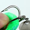 1 Piece Artificial Lure Shiny Double Hook Lure Fishing Bait Soft Bait Blackfish Imitation Soft Bait