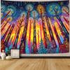 Spenlife Magical Library Tree Of Life Wall Tapestry, Fantasy Bookshelf Tree Tapestries For Room Decor, Enchanted Tapestry