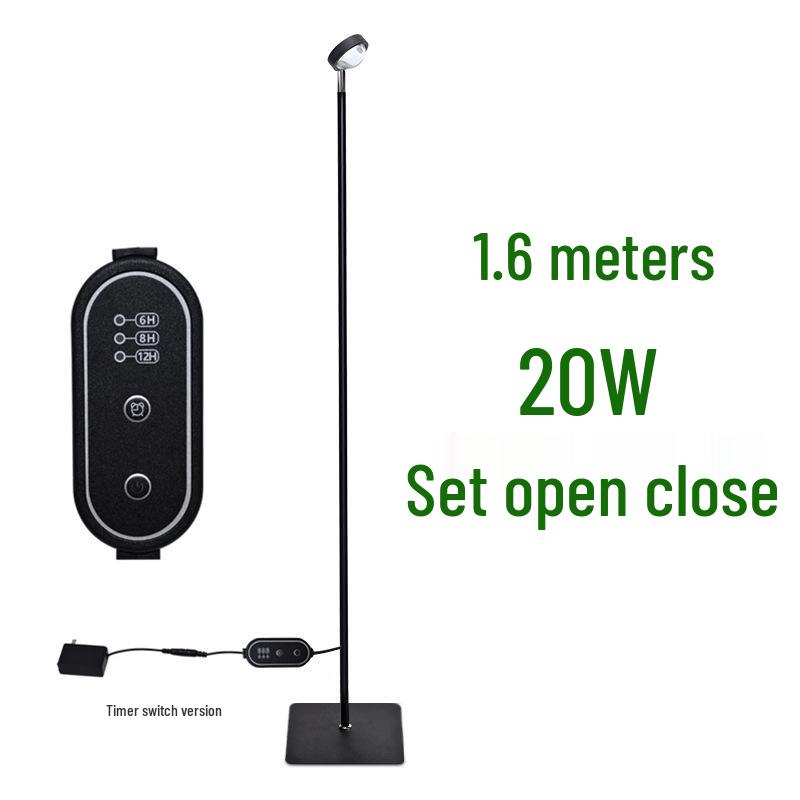 Floor-Standing Indoor LED Grow Light for Succulent and Green Plants - Full Spectrum COB