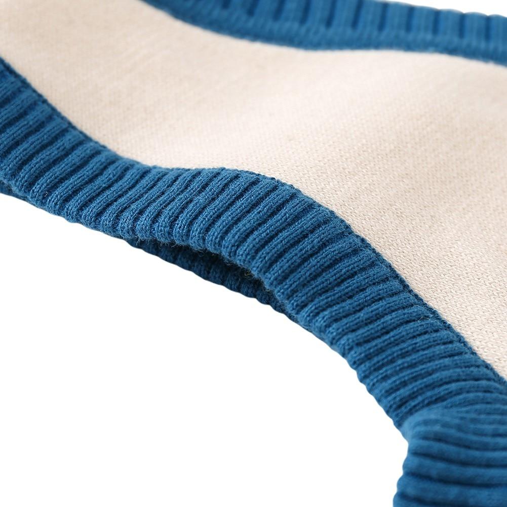 Baby Knit Sweater Vest Kids Boys Cardigan V-Neck Sweater Button Up Waistcoat Toddler Girl Casual Outerwear