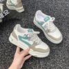 Fashion 2025 New Fashion Color Matching Casual Shoes Sports Vulcanized Shoes Fashionable Thick Sole Low-top Sneakers