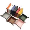 25X25cm Leather Tray Large Capacity Storage Tray  for Jewelry Phone Key Wallet Coin