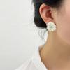 Lovely Spring Summer Daisy Flower Earrings For Women Korean Jewelry 2025 Trendy Sweet Blossom Stud Earrings Jewelry Gifts