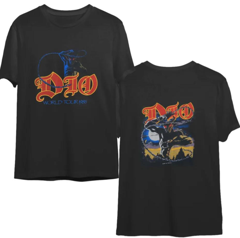 

Vintage 1984 Dio Last in Line World Tour Shirt 2 Sided 3XL